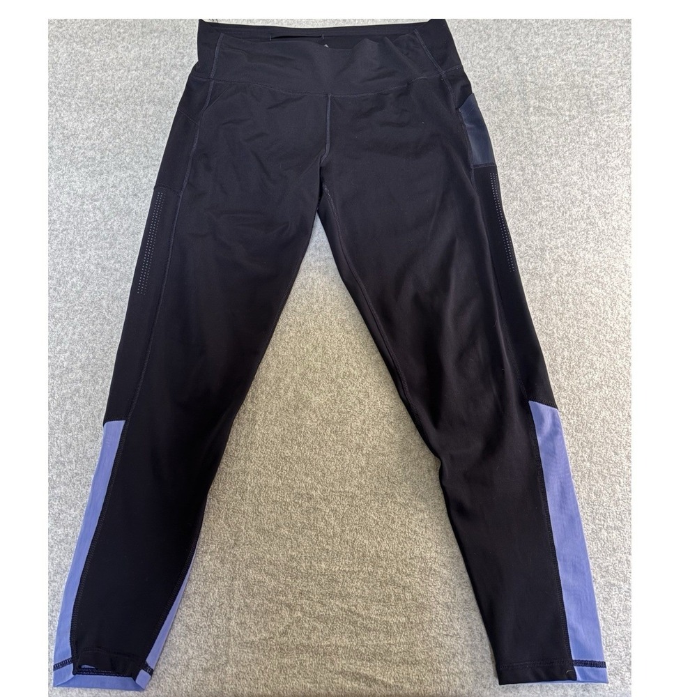 Adidas Climalite Women's Size XL Yoga Pants Blue & Purple Activewear